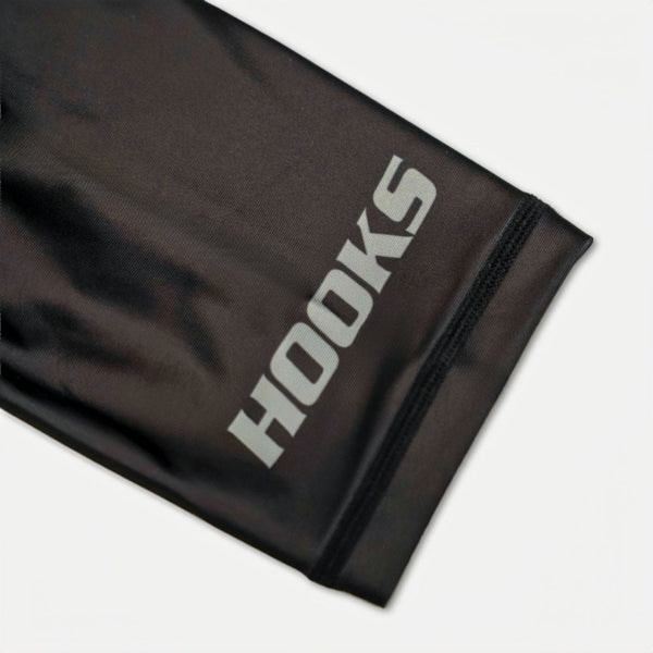 Hooks Kids 2026 Ranked BJJ Rash Guard - Grey