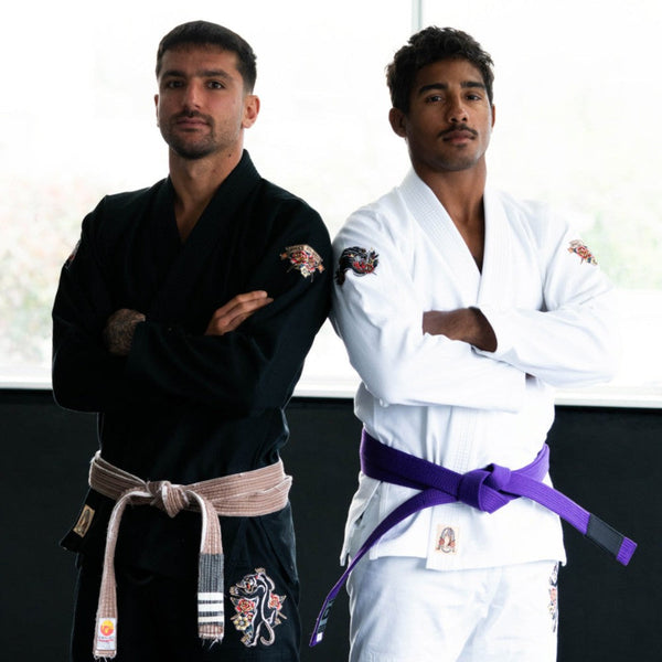 Hooks Pantera Negra BJJ GI - White.