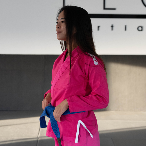 Hooks Pastel BJJ Gi - Pink