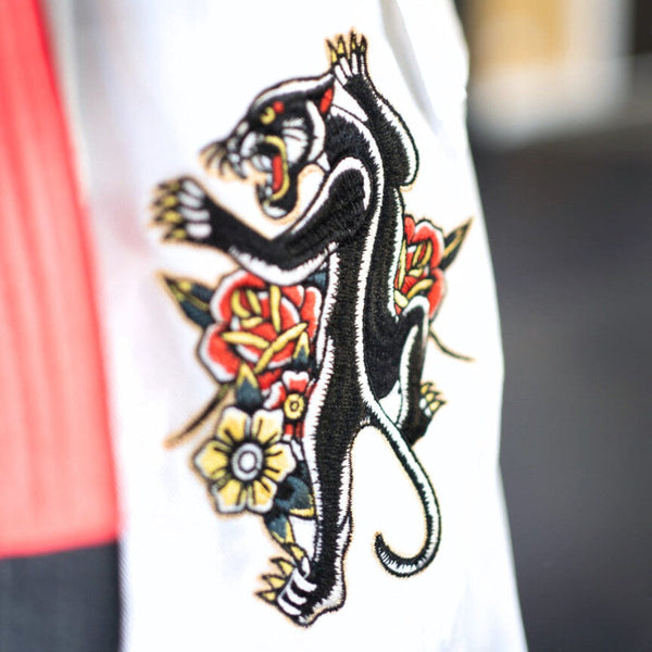 Hooks Pantera Negra BJJ GI - White.