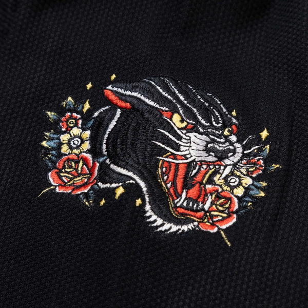 Hooks Pantera Negra BJJ GI - Black.