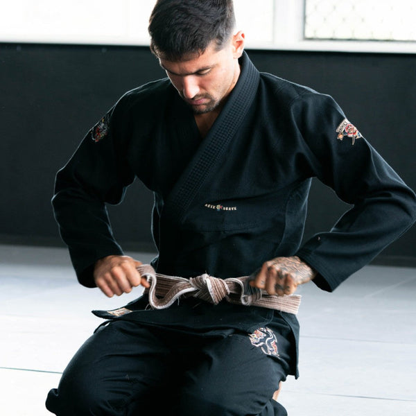 Hooks Pantera Negra BJJ GI - Black.