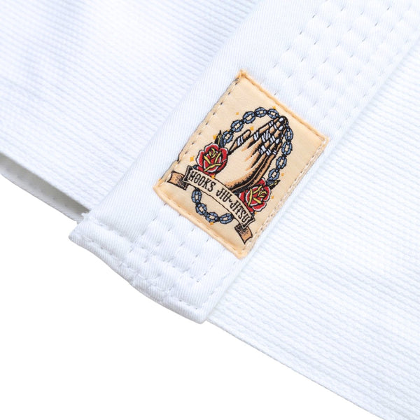 Hooks Pantera Negra BJJ GI - White.