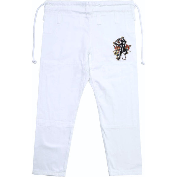 Hooks Pantera Negra BJJ GI - White.