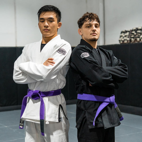Hooks Core BJJ GI - Black includes White Belt