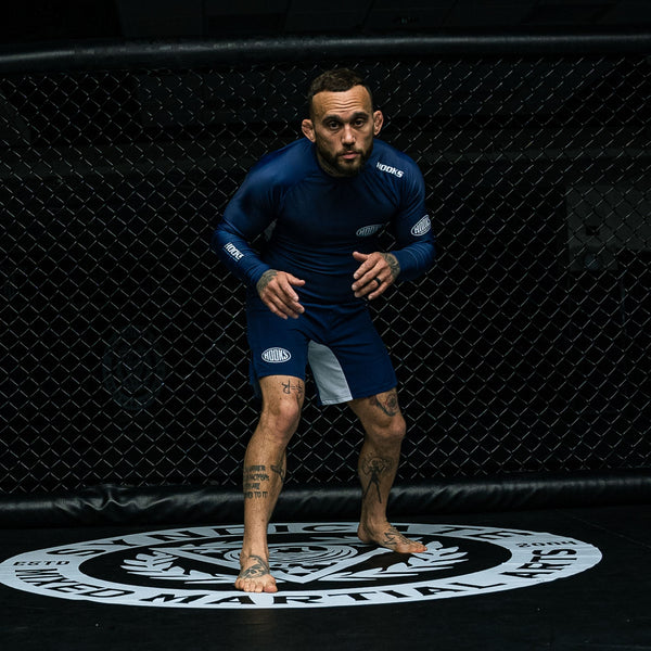 Hooks Fusion BJJ Grappling Shorts - Navy