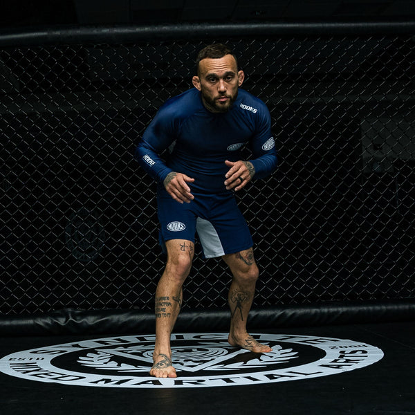 Hooks BJJ Grappling Shorts - Navy.