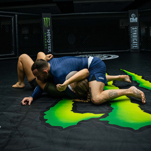 Hooks BJJ Grappling Shorts - Navy.