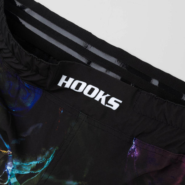 Hooks BJJ Shorts - Dark Lights Grappling Shorts.