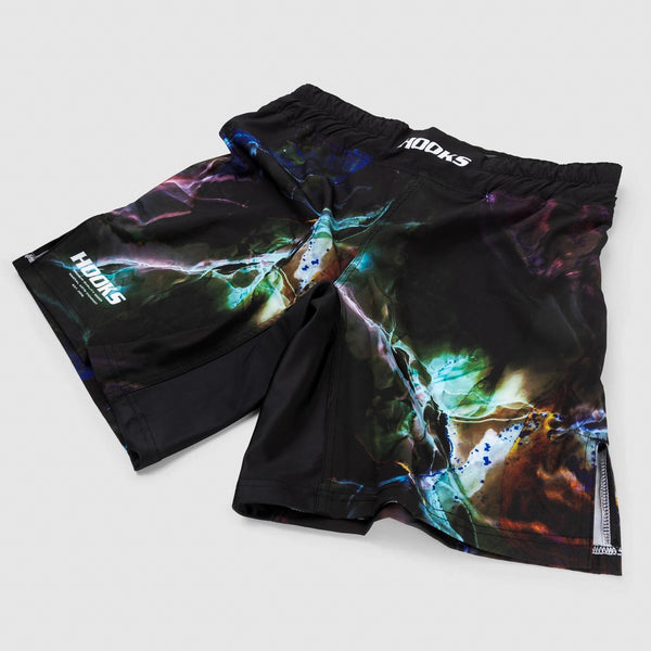 Hooks BJJ Shorts - Dark Lights Grappling Shorts.