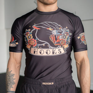 Pantera Negra BJJ Rashguard Short Sleeve