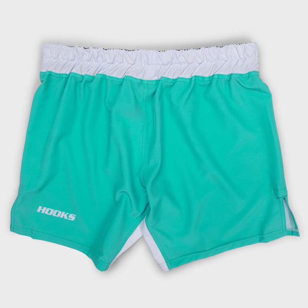 Hooks Fusion BJJ Grappling Shorts - Teal
