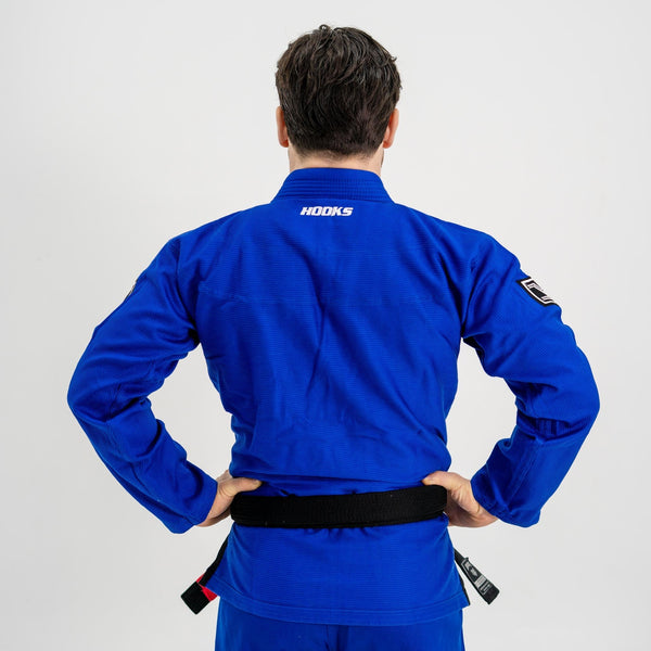 Hooks BJJ GI - Prolight II - Blue with Black.