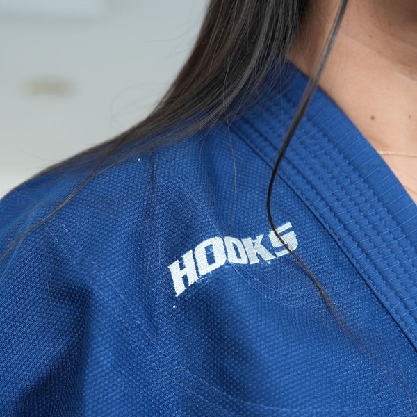 Hooks BJJ GI - Prolight - Navy with Black/Grey