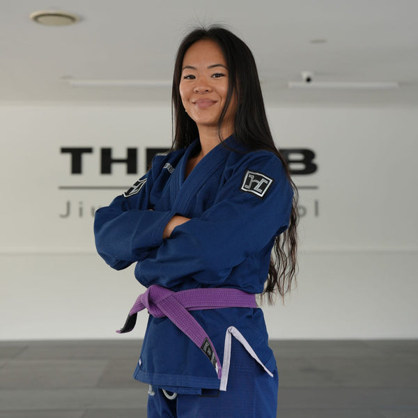 Hooks BJJ GI - Prolight - Navy with Black/Grey