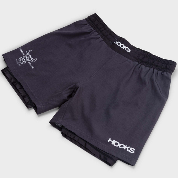 Hooks Dual Layer BJJ Shorts - Headstrong.