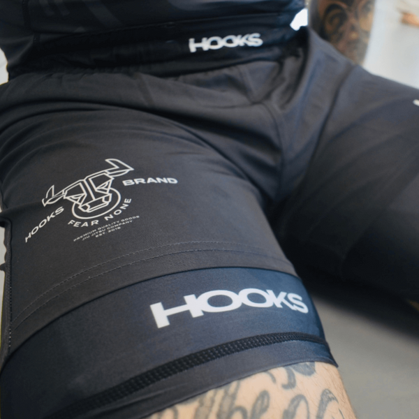 Hooks Dual Layer BJJ Shorts - Headstrong.