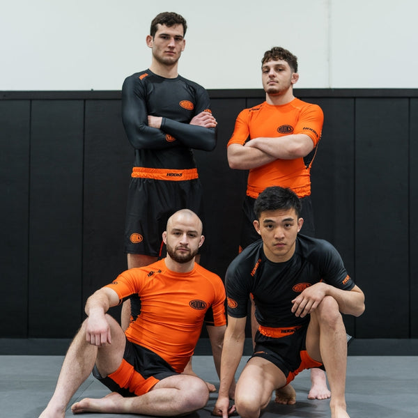 Hooks - Short Sleeve Rash Guard - Inferno