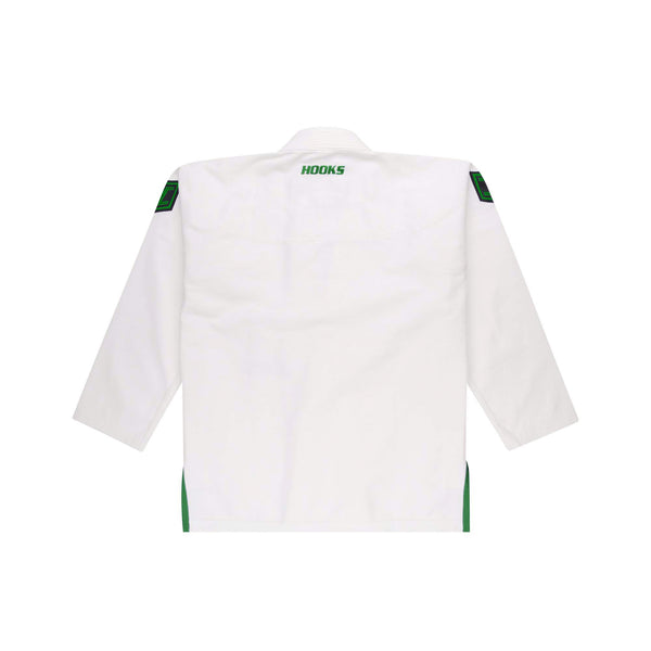 Hooks BJJ GI - Kids Prolight - White Goblin includes White Belt