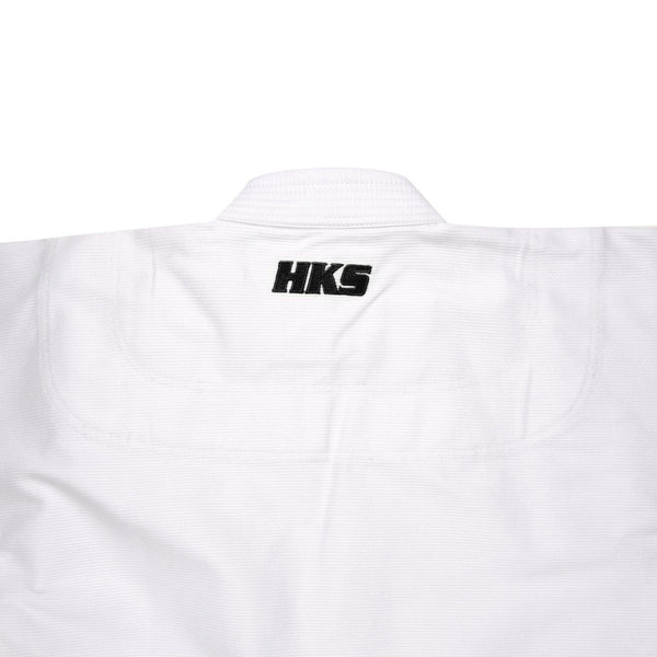 Hooks Kids Classic BJJ Gi - White includes White Belt - Hooks Jiu-Jitsu