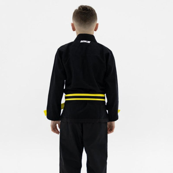 Hooks Kids Classic BJJ Gi - Black includes White Belt - Hooks Jiu-Jitsu