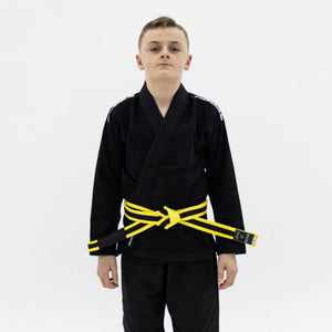 Hooks Kids Classic BJJ Gi - Black includes White Belt - Hooks Jiu-Jitsu