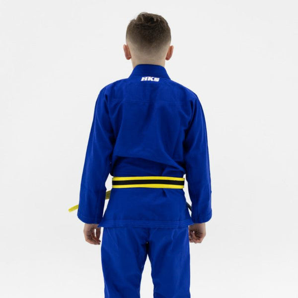 Hooks Kids Classic BJJ Gi - Blue includes White Belt - Hooks Jiu-Jitsu