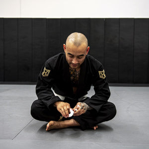 Hooks Ultra Light BJJ Gi - Black w/ Gold - Hooks Jiu-Jitsu