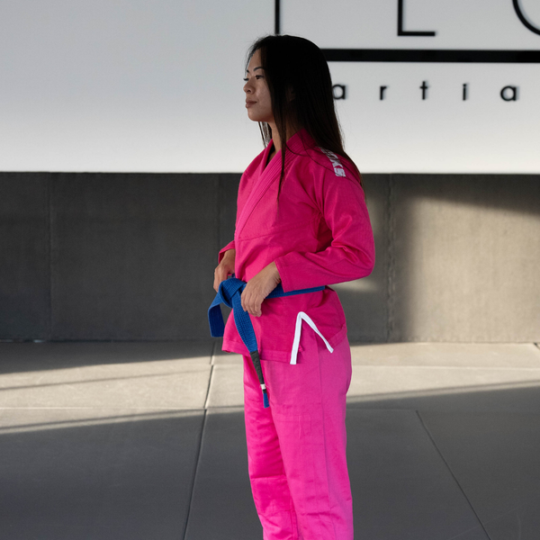 Hooks Pastel BJJ Gi - Pink