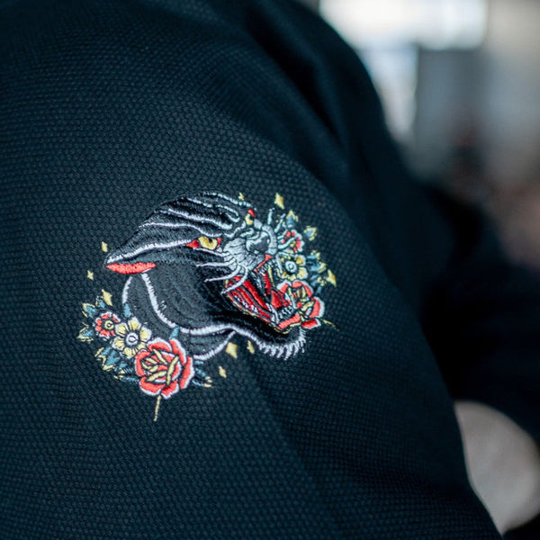 Hooks Pantera Negra BJJ GI - Black.