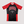 Black and red 'Hooks' branded shirt on a light gray background