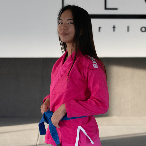 Hooks Pastel BJJ Gi - Pink