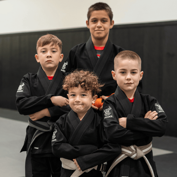 Hooks Kids BJJ Gi - Headstrong includes White Belt