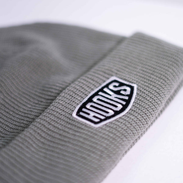 Hooks Grey Beanie