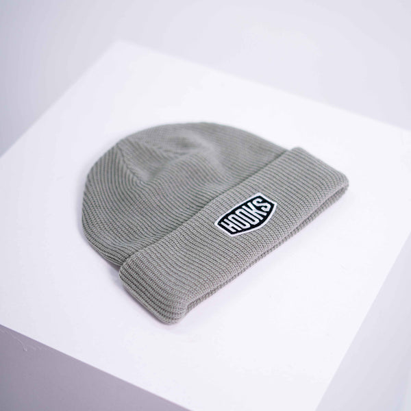 Hooks Grey Beanie