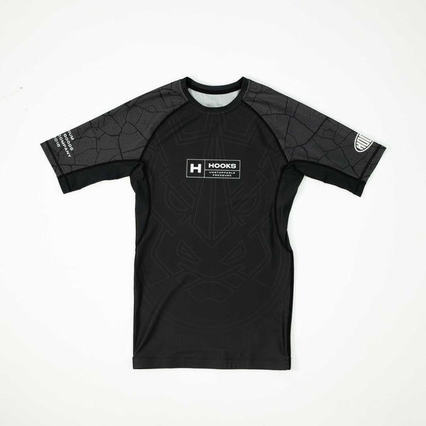 Hooks Short Sleeve Rash Guard - Bedrock