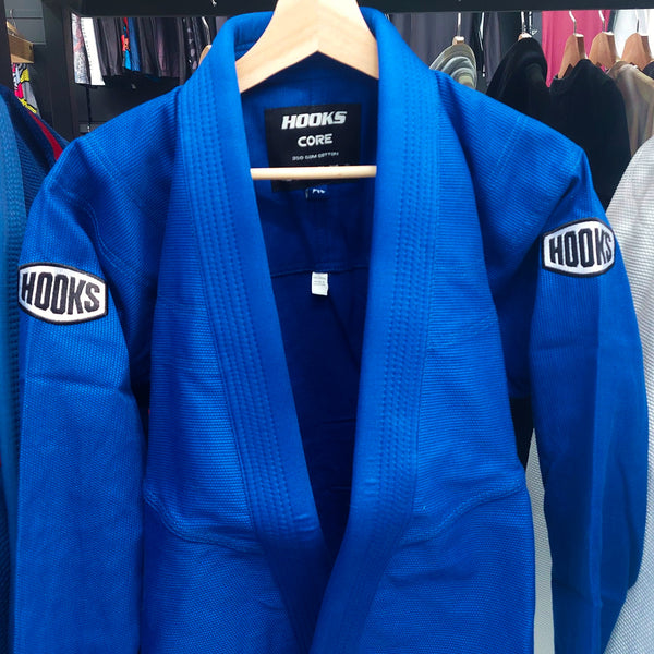 Hooks Core BJJ GI - Blue includes White Belt