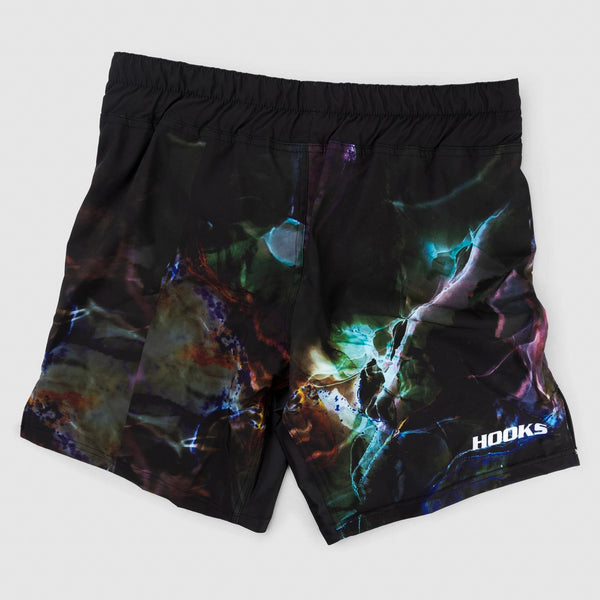 Hooks BJJ Shorts - Dark Lights Grappling Shorts.