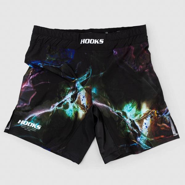 Hooks BJJ Shorts - Dark Lights Grappling Shorts.