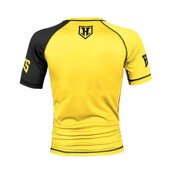 Hooks Kids Ranked Rashguard - Yellow