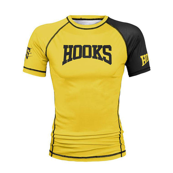 Hooks Kids Ranked Rashguard - Yellow