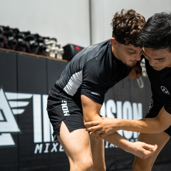 Hooks Short Sleeve BJJ Rash Guard - Pursuit