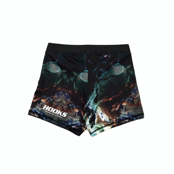 Hooks Women's Flex BJJ Shorts - Dark Lights