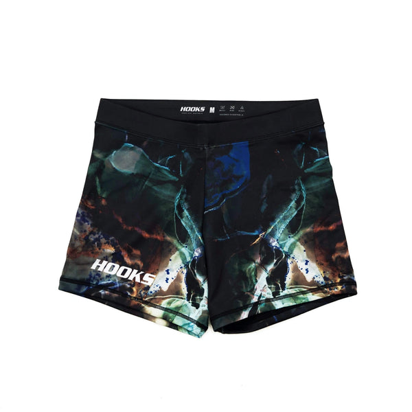 Hooks Women's Flex BJJ Shorts - Dark Lights