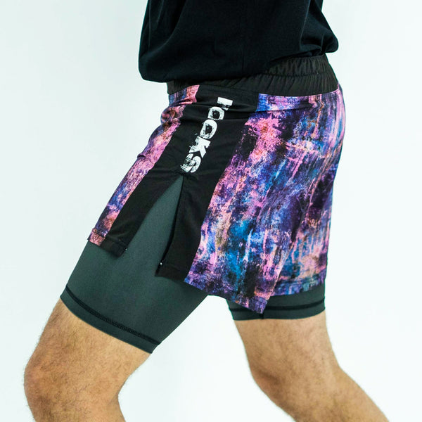 Hooks MMA Shorts - Grunge Fight Shorts