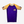 Purple and yellow sports jersey with 'HOOKS' branding on a white background