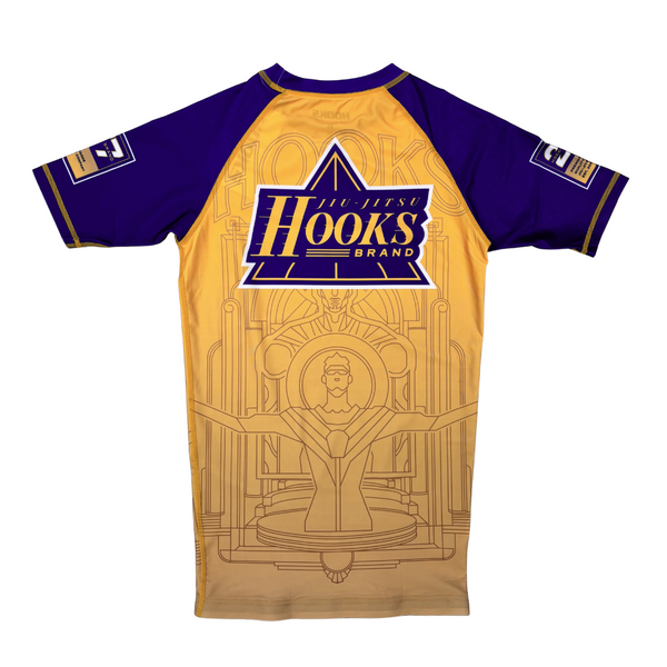 Hooks BJJ Rash Guard - Showtime - Yellow