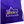 Purple shorts with 'Hooks Brand' logo on a white background