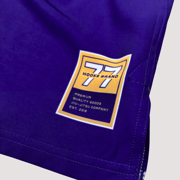 Purple bjj shorts