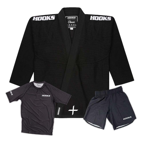 Kids Classic Gi - Black & Core No-Gi Bundle